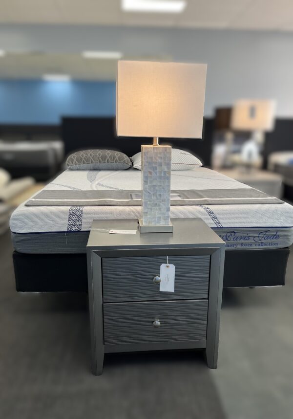 Denker-Gunmetal Nightstand